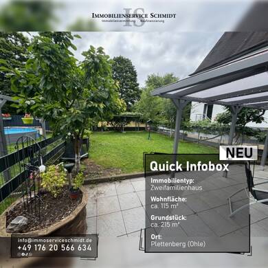 Haus zum Kauf als Kapitalanlage geeignet 199.000 € 6 Zimmer 145 m² 215 m² Grundstück Theobald-Pfeiffer-Straße Ohle Plettenberg 58840