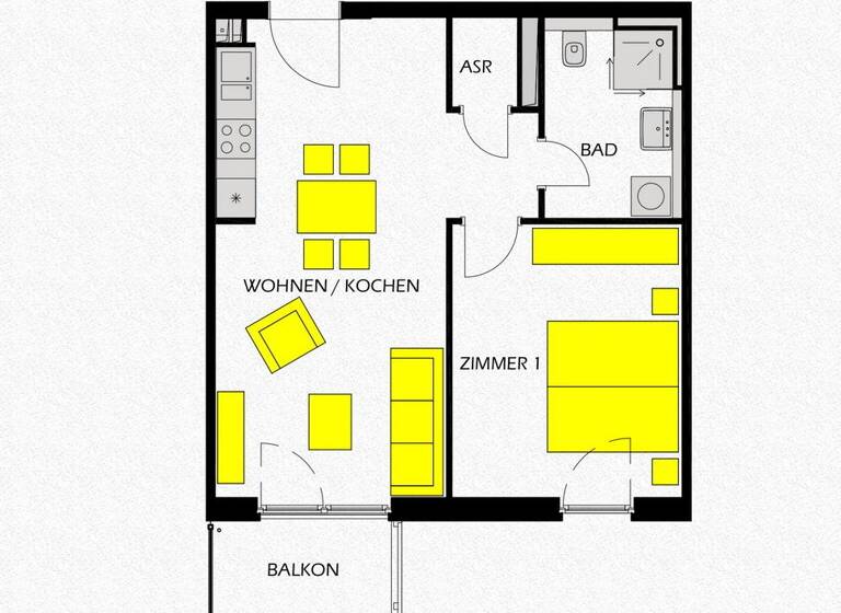 Wohnung zur Miete 849 € 2 Zimmer 51,9 m² 2. Geschoss Angerstraße 18 Schönefeld 12529