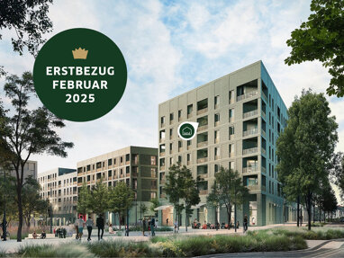 Wohnung zur Miete 1.000 € 2 Zimmer 47,6 m² 5. Geschoss frei ab 01.02.2025 Völklinger Straße 36 Kaefertal - Süd Mannheim 69308