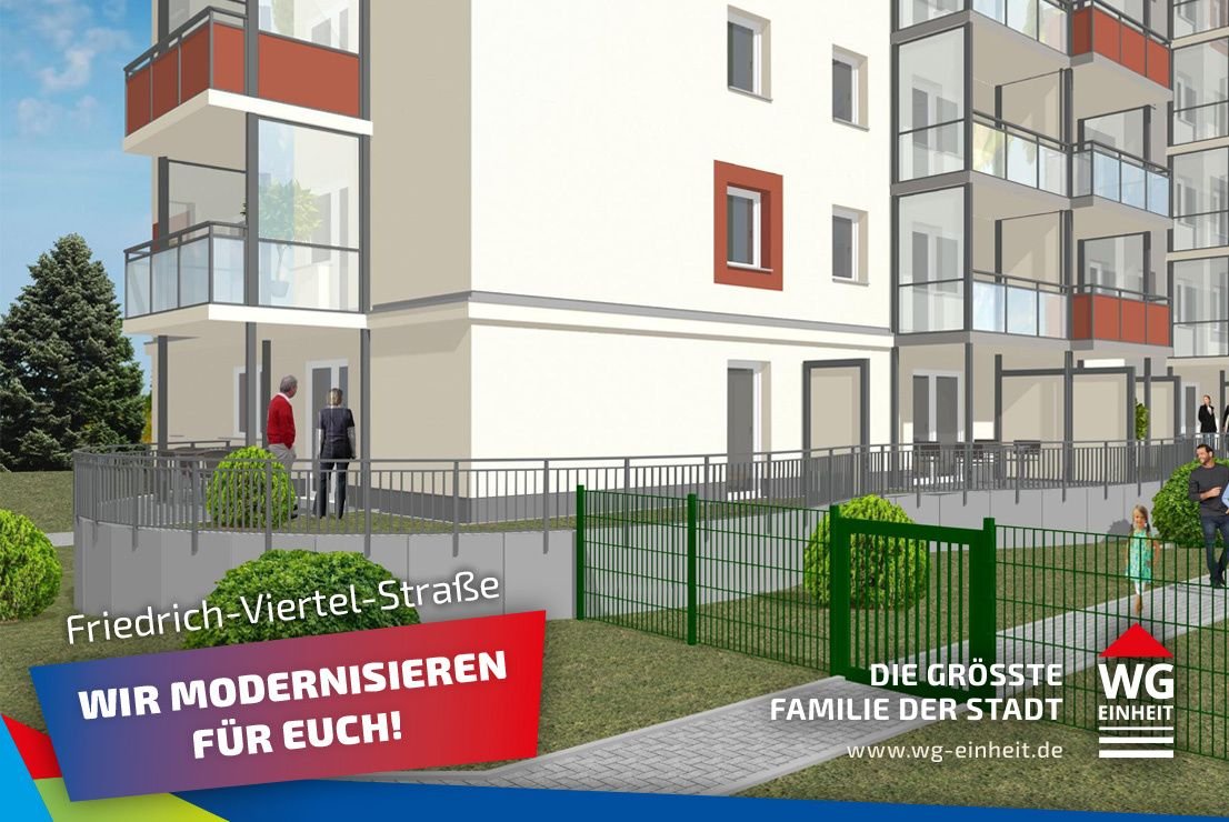 Wohnung zur Miete 413 € 2 Zimmer 55,2 m²<br/>Wohnfläche EG<br/>Geschoss 01.10.2025<br/>Verfügbarkeit Friedrich-Viertel-Str. 129 Hutholz 640 Chemnitz 09123