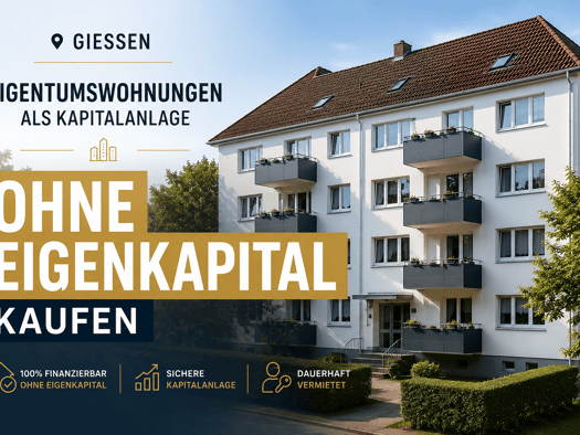 Wohnung zum Kauf 237.300 € 3 Zimmer 56,5 m² Gießen Gießen 35390
