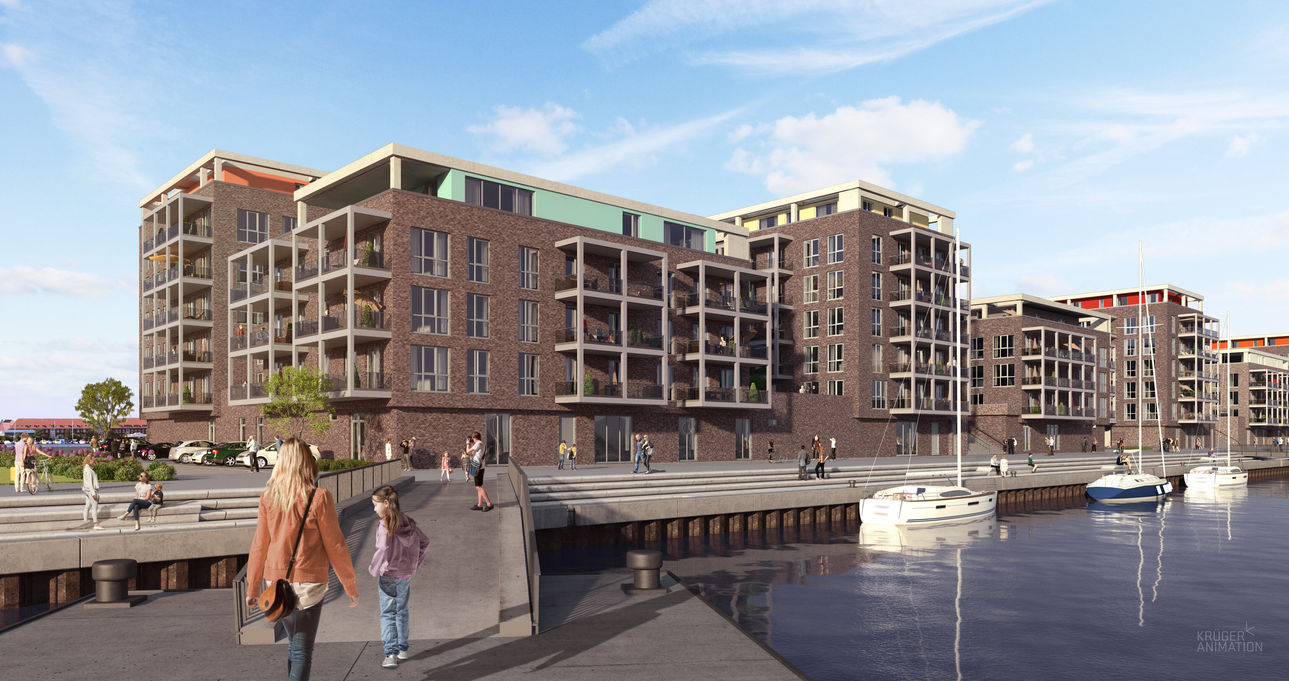 Wohnung zur Miete 836 € 79,6 m²<br/>Wohnfläche EG<br/>Geschoss Auf der Wiesbadenbrücke 10 Innenhafen Wilhelmshaven 26382