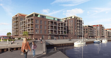 Wohnung zur Miete 836 € 79,6 m² EG Auf der Wiesbadenbrücke 10 Innenhafen Wilhelmshaven 26382