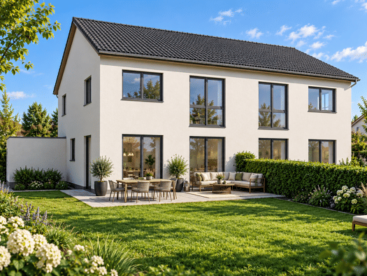 Doppelhaushälfte zum Kauf - Erstbezug 584.550 € 4 Zimmer 112,7 m² 300 m² Grundstück Stadeln Fürth 90765
