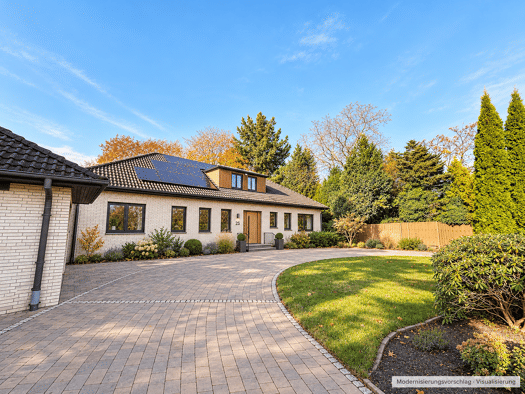 Villa zum Kauf provisionsfrei 895.000 € 7 Zimmer 203,7 m² 2.200 m² Grundstück frei ab sofort Halstenbek 25469