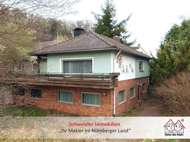 Bungalow zum Kauf 282.000 € 8 Zimmer 186 m² 1.300 m² Grundstück Hiltpoltstein Hiltpoltstein 91355