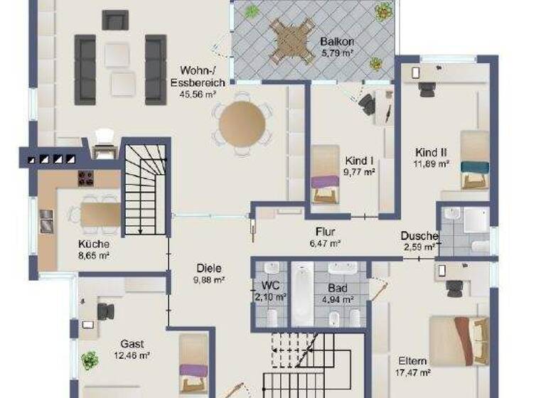 Wohnung zum Kauf 995.000 € 5 Zimmer 138,5 m² Othmarschen Hamburg 22605