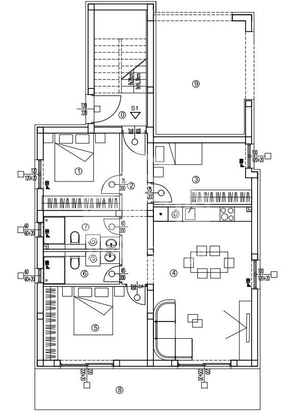 Wohnung zum Kauf 240.000 € 3 Zimmer 90 m²<br/>Wohnfläche Kastel Stari