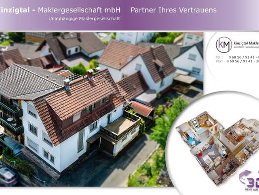 Einfamilienhaus zum Kauf 315.000 € 9 Zimmer 202 m² 432 m² Grundstück frei ab sofort Bad Orb 63619