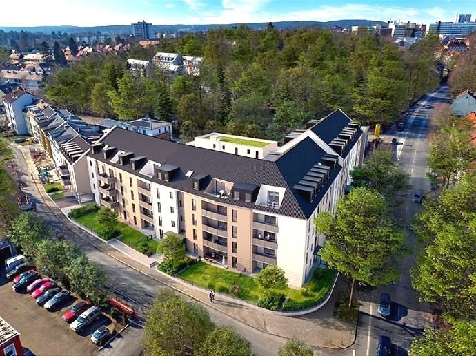 Terrassenwohnung zur Miete 1.265 € 3 Zimmer 89,1 m²<br/>Wohnfläche EG<br/>Geschoss Würzburger Straße 25 Scherbsgraben / Billinganlage 120 Fürth 90766