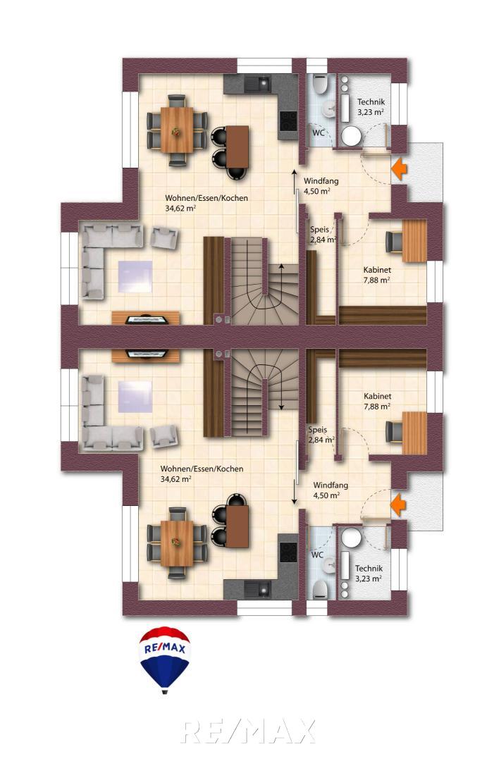 Doppelhaushälfte zum Kauf 299.000 € 5 Zimmer 95 m²<br/>Wohnfläche 311 m²<br/>Grundstück Am Seering Straß in Steiermark 8472