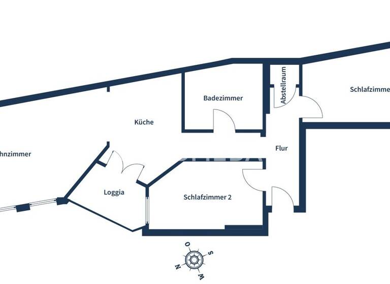 Wohnung zum Kauf 249.000 € 3 Zimmer 83 m² 1. Geschoss Stadtfeld Ost Magdeburg 39108