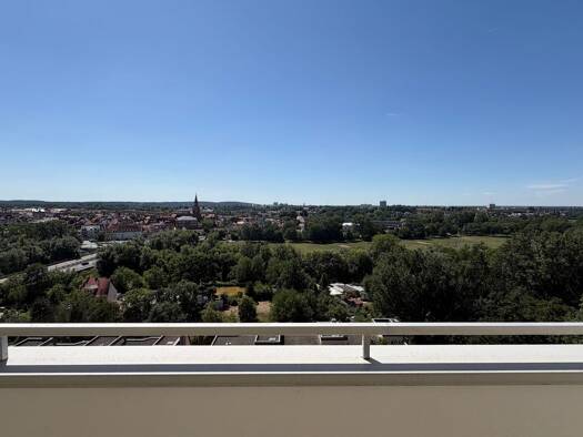 Wohnung zur Miete 1.050 € 3 Zimmer 78 m² Geschoss 12/14 frei ab sofort Wolfringstraße 1 Nordstadt Fürth 90765