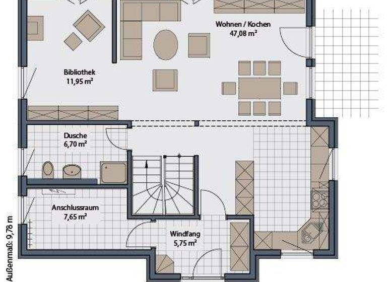 Einfamilienhaus zum Kauf provisionsfrei 528.915 € 5 Zimmer 143,1 m² 597 m² Grundstück Oberharmersbach 77784