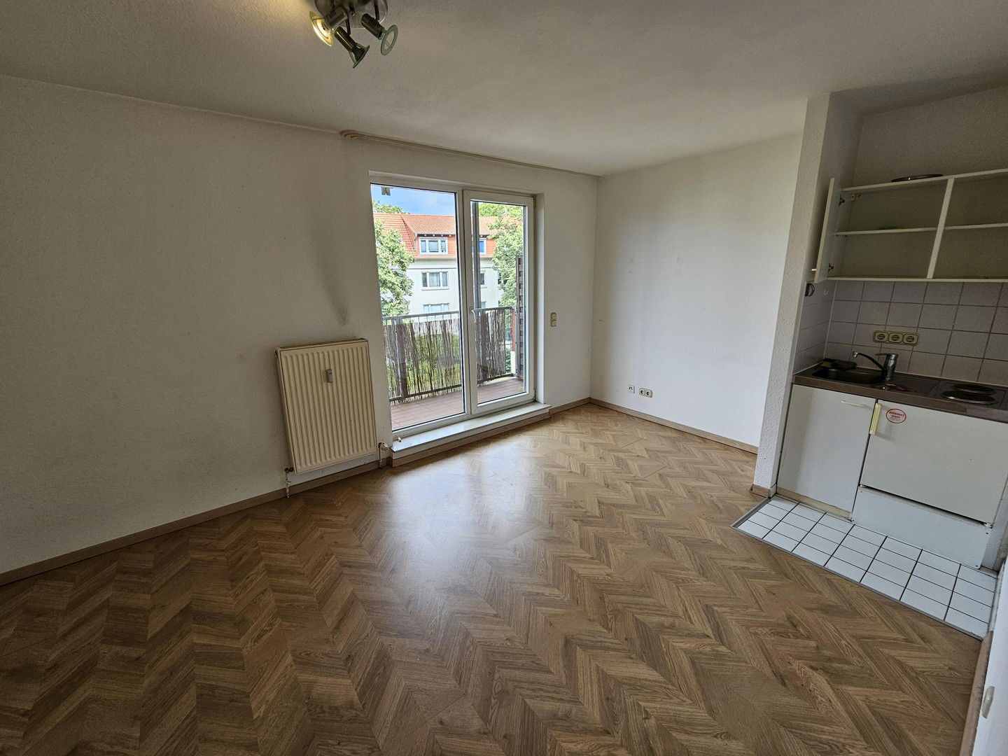 Wohnung zur Miete 590 € 1 Zimmer 25,5 m²<br/>Wohnfläche 2.<br/>Geschoss 15.01.2025<br/>Verfügbarkeit Verlegerviertel Darmstadt 64295