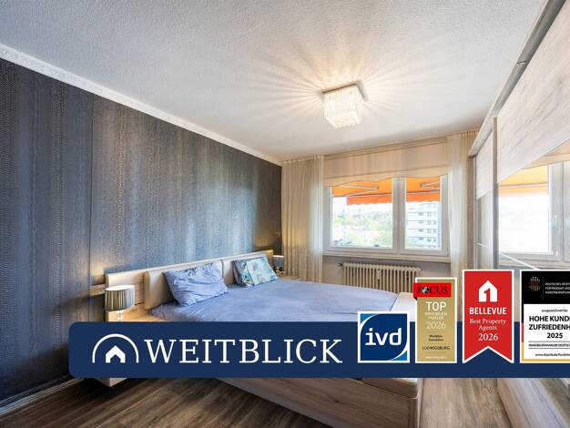 Wohnung zum Kauf 349.000 € 3,5 Zimmer 94 m² 8. Geschoss Zuffenhausen Stuttgart 70435