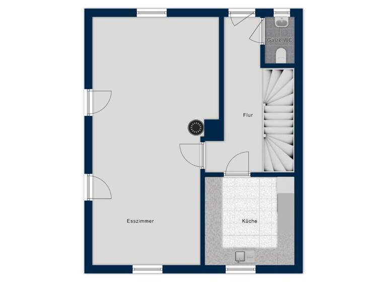 Doppelhaushälfte zur Miete 1.800 € 4,5 Zimmer 123 m² 365 m² Grundstück Stammheim Stuttgart 70439