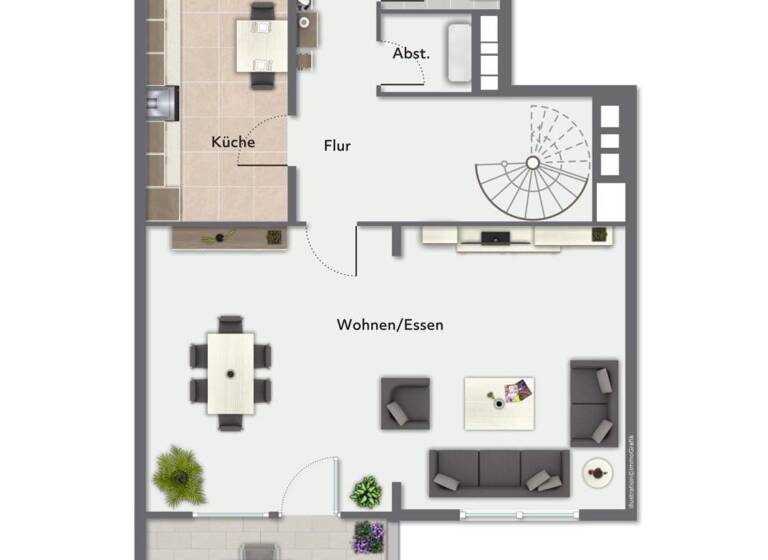 Wohnung zum Kauf 375.000 € 4,5 Zimmer 124 m² frei ab sofort Eislingen Eislingen (Fils) 73054