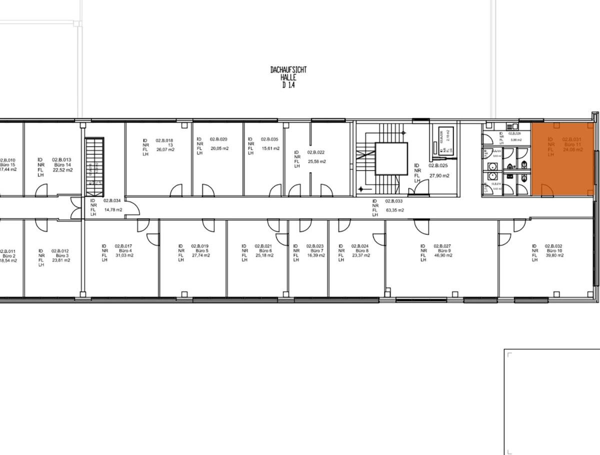 Bürofläche zur Miete 736 € 38,8 m²<br/>Bürofläche Wetzlarer Str. 28-58a Babelsberg - Süd Potsdam 14482