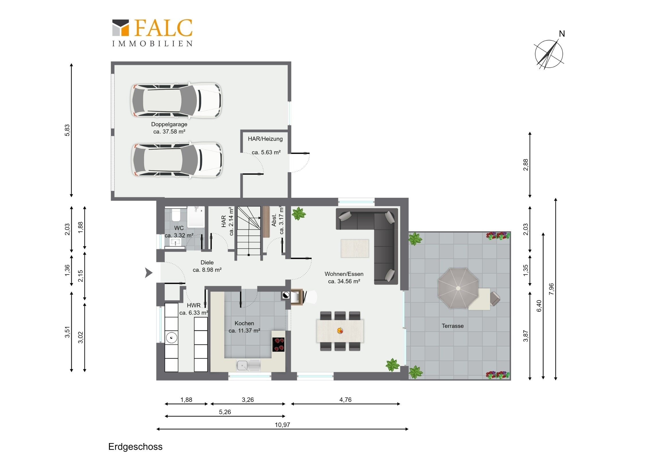 Einfamilienhaus zum Kauf provisionsfrei 649.000 € 5 Zimmer 140 m²<br/>Wohnfläche 2.063 m²<br/>Grundstück Dattenfeld Windeck 51570