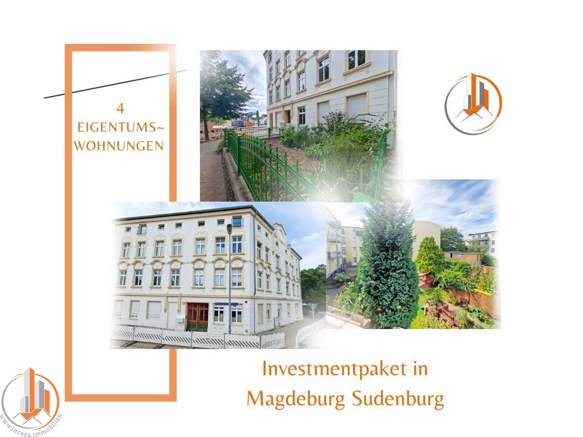 Immobilie zum Kauf als Kapitalanlage geeignet 727.348 € 441,2 m²<br/>Fläche 783 m²<br/>Grundstück Braunschweiger Straße 33 Fichtestraße / Ambrosiusplatz Magdeburg 39112