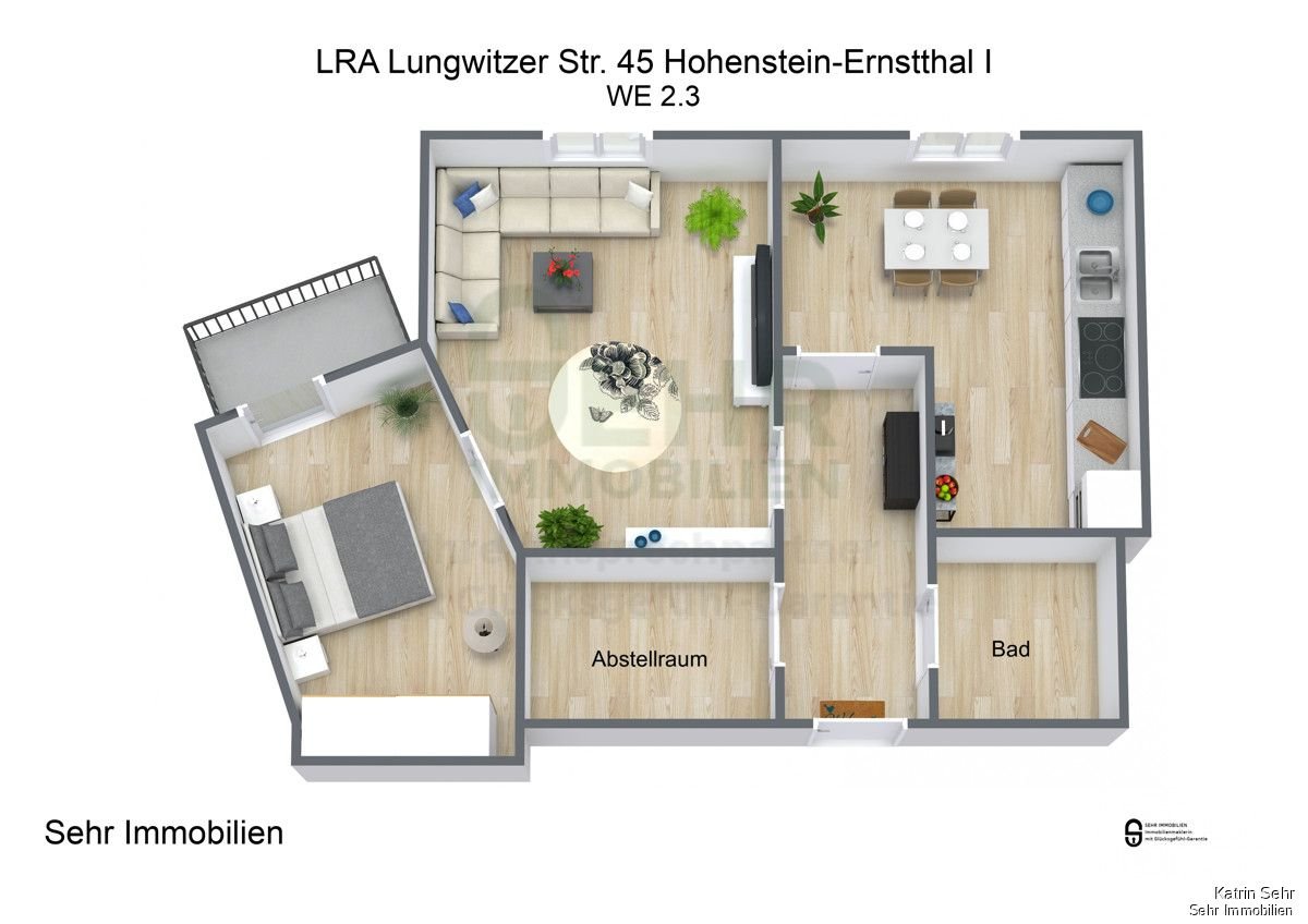 Wohnung zur Miete 451,92 € 2 Zimmer 56,5 m²<br/>Wohnfläche 2.<br/>Geschoss 01.04.2025<br/>Verfügbarkeit Lungwitzer Str. 45 Hohenstein-Ernstthal Hohenstein-Ernstthal 09337