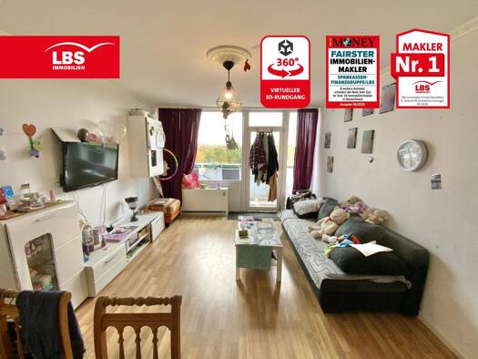 Wohnung zum Kauf 135.000 € 3 Zimmer 72 m² 5. Geschoss Erfttal Neuss 41469