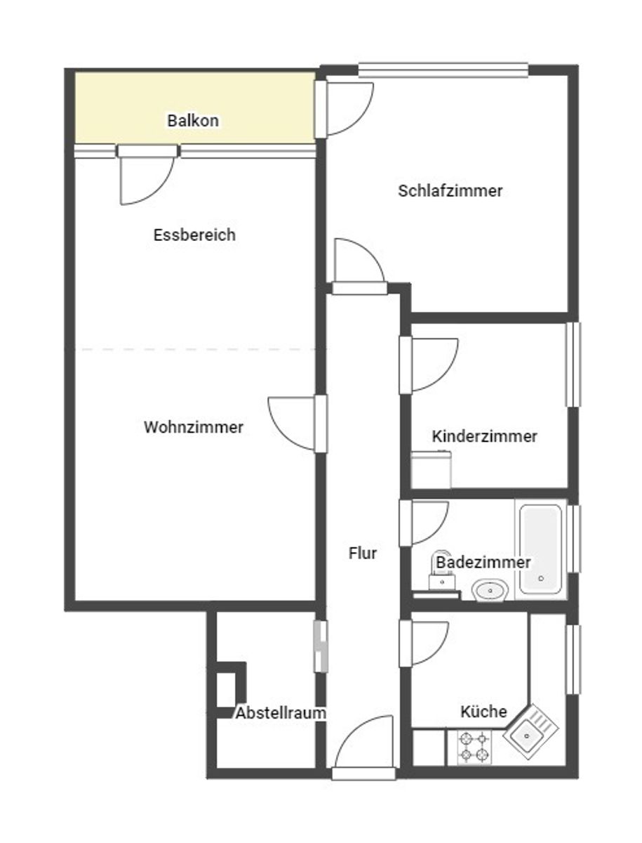 Wohnung zum Kauf 199.000 € 3 Zimmer 70,3 m²<br/>Wohnfläche 4.<br/>Geschoss Liederbach Liederbach am Taunus 65835