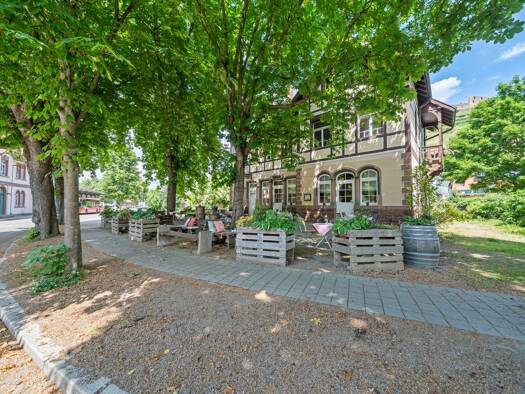 Restaurant zur Miete provisionsfrei 3.500 € 120 m² Gastrofläche 759 m² Grundstück Bahnhofstraße 6 a Staufen Staufen im Breisgau 79219