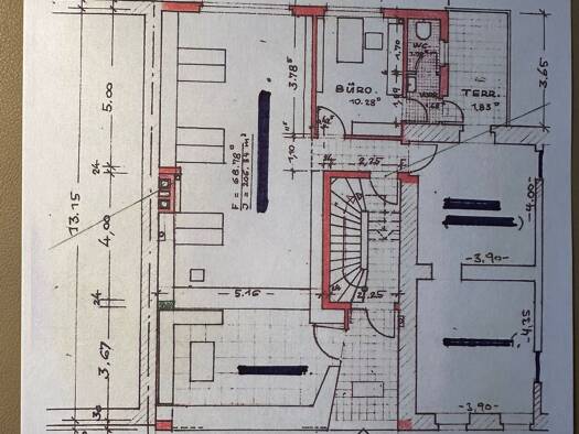 Büro-/Praxisfläche zur Miete provisionsfrei 850 € 4 Zimmer 120 m² Bürofläche Kyllburg 54655