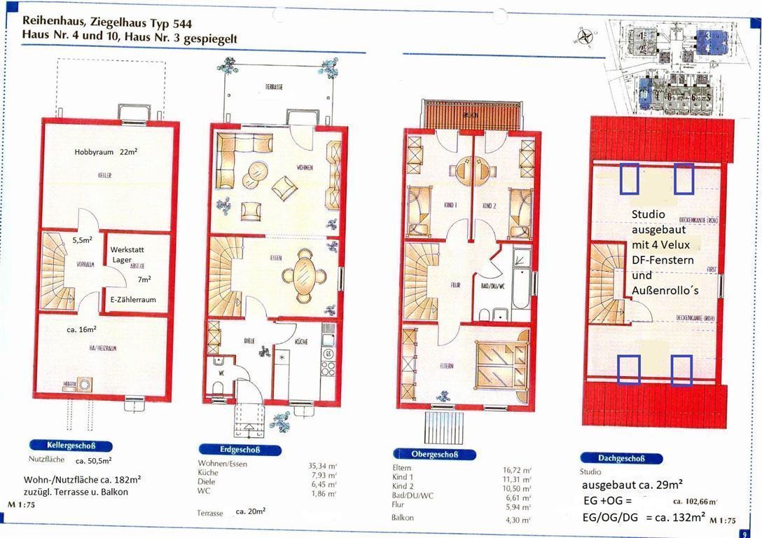 Doppelhaushälfte zur Miete 1.560 € 5 Zimmer 140 m²<br/>Wohnfläche 250 m²<br/>Grundstück Karow Berlin 13125