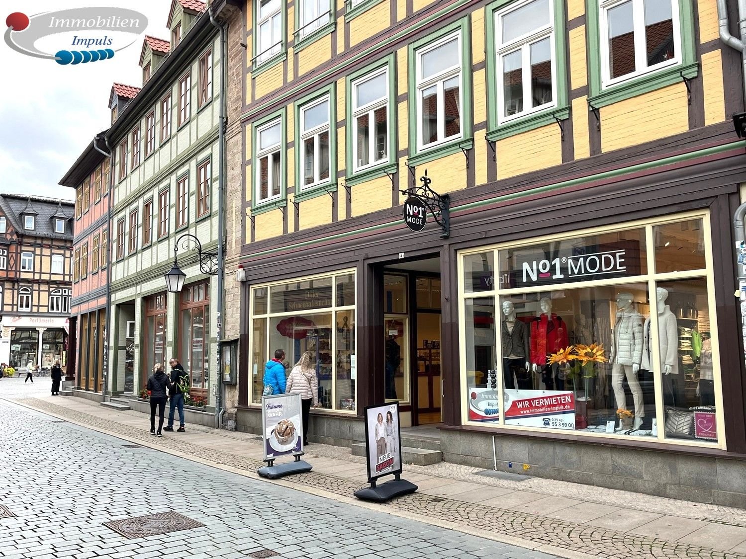 Laden zur Miete 2.400 € 107 m²<br/>Verkaufsfläche Westernstraße 5 Wernigerode Wernigerode 38855