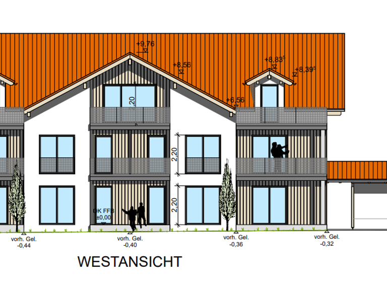 Wohnung zum Kauf - Neubau als Kapitalanlage geeignet 153.040 € 1 Zimmer 43,1 m²<br/>Wohnfläche Königsberg 33 Gangkofen Gangkofen 84140