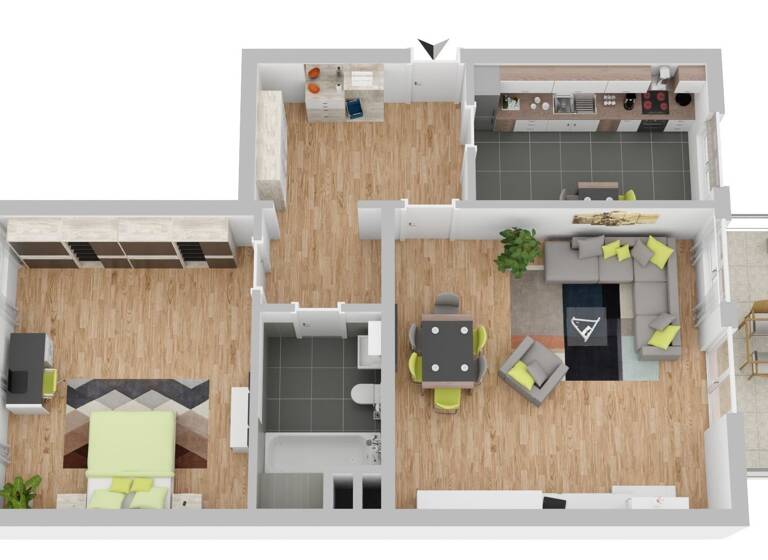 Wohnung zum Kauf 185.000 € 2 Zimmer 63 m²<br/>Wohnfläche 2.<br/>Geschoss ab sofort<br/>Verfügbarkeit Gleißhammer Nürnberg 90478