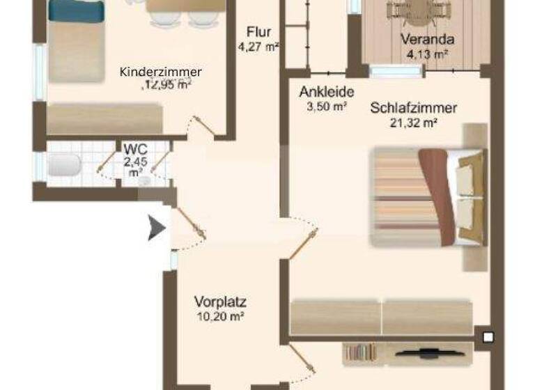 Wohnung zum Kauf 715.000 € 4 Zimmer 118,9 m² 1. Geschoss Dornbusch Frankfurt 60320