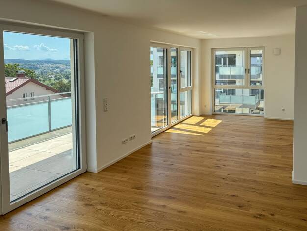 Wohnung zur Miete - Erstbezug 1.600 € 4 Zimmer 105,5 m² 3. Geschoss frei ab 01.09.2026 Burghausen Burghausen 84489