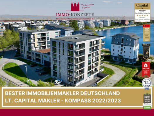 Penthouse zum Kauf 870.000 € 2 Zimmer 131 m² Werdervorstadt Schwerin 19055