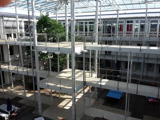 Bürofläche zur Miete provisionsfrei 10,50 € 2.003 m² Bürofläche teilbar von 1.000 m² bis 2.003 m² Beuthener Straße 41 Langwasser Nürnberg 90471