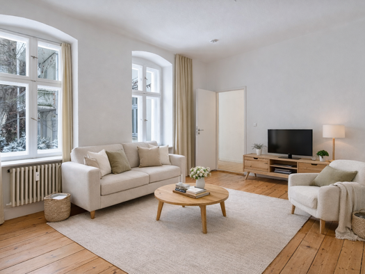 Wohnung zum Kauf 385.000 € 2 Zimmer 61,4 m² 1. Geschoss Wilmersdorf Berlin 10715