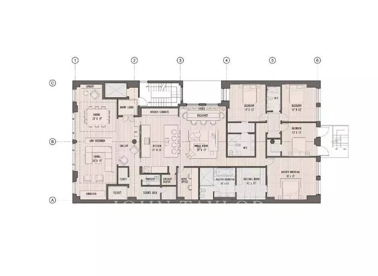 Studio zum Kauf provisionsfrei 4.400.000 $ 5 Zimmer E 21st Street 25 10010