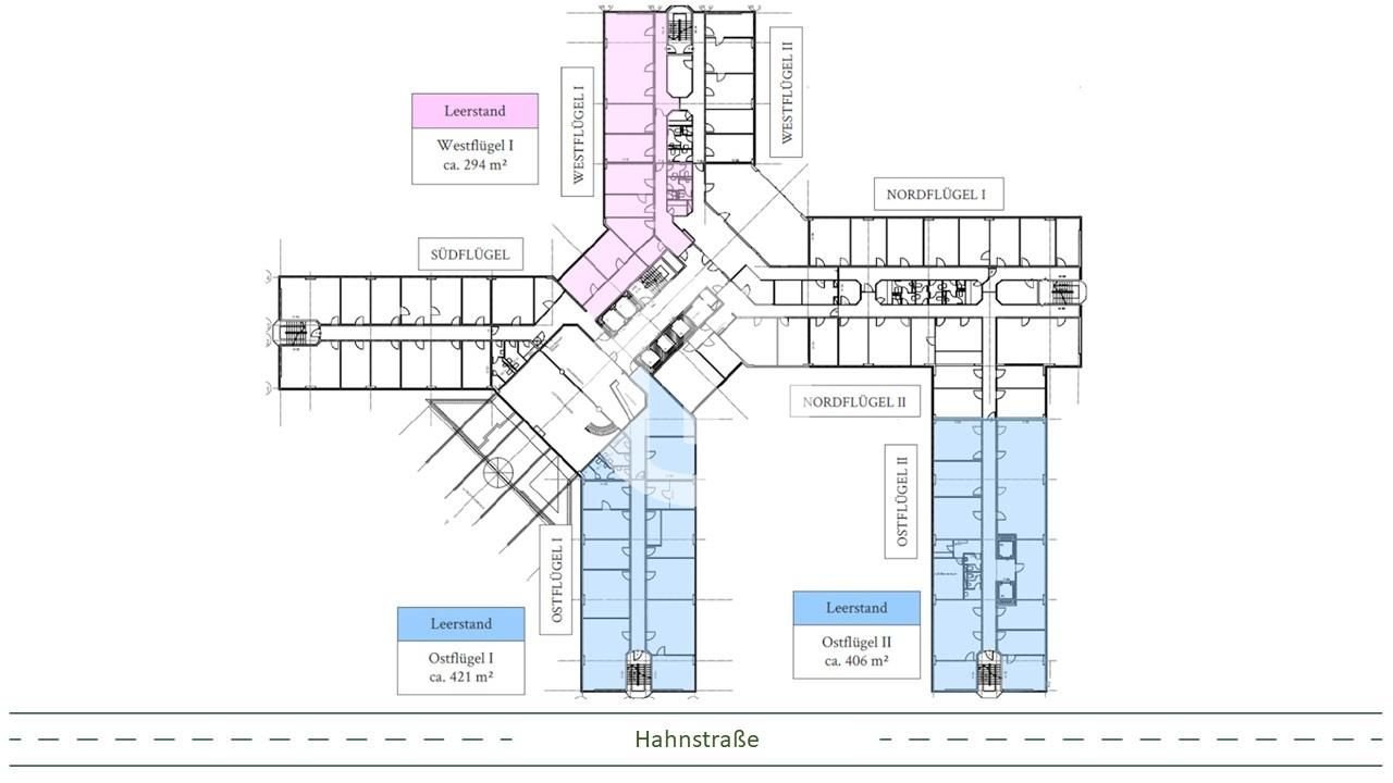 Bürofläche zur Miete provisionsfrei 14 € 335 m²<br/>Bürofläche ab 335 m²<br/>Teilbarkeit Niederrad Frankfurt am Main 60528