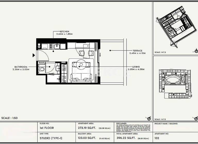 Wohnung zum Kauf 372.000 € 3 Zimmer 97 m² 2. Geschoss Dubai