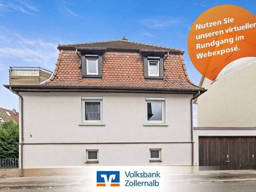 Einfamilienhaus zum Kauf 198.000 € 6 Zimmer 118 m² 167 m² Grundstück Truchtelfingen Albstadt 72461