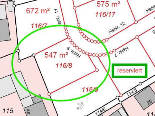 Grundstück zum Kauf provisionsfrei 135.656 € 547 m² Grundstück Am Bildacker 9 Geroldshausen Geroldshausen 97256