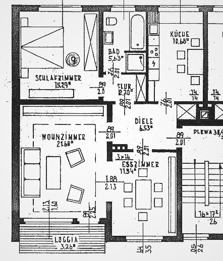 Wohnung zum Kauf 155.000 € 3 Zimmer 77,2 m²<br/>Wohnfläche 1.<br/>Geschoss Hammer-Mühle Bielefeld 33604