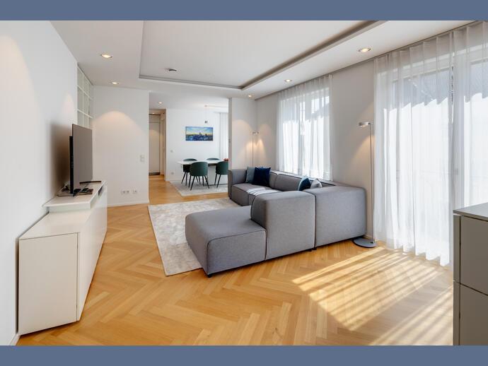 Wohnung zur Miete Wohnen auf Zeit 4.500 € 5 Zimmer 130 m²<br/>Wohnfläche Nymphenburg München 80639