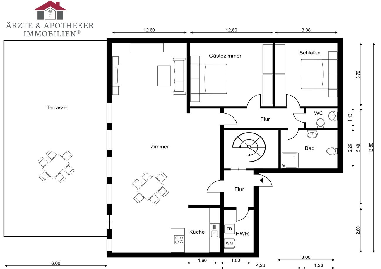 Wohnung zur Miete 2.348 € 3 Zimmer 115 m²<br/>Wohnfläche EG<br/>Geschoss Niendorf/Ostsee Timmendorfer Strand 23669