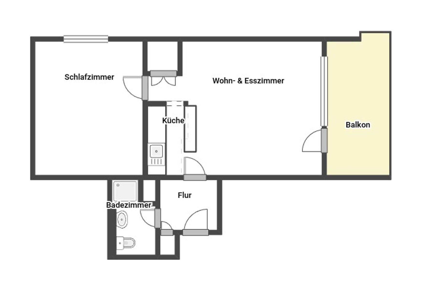 Wohnung zum Kauf 175.000 € 2 Zimmer 53,9 m²<br/>Wohnfläche 7.<br/>Geschoss Großheppach Weinstadt 71384