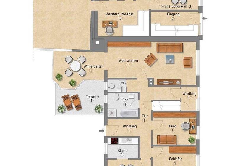 Mehrfamilienhaus zum Kauf als Kapitalanlage geeignet 1.095.000 € 9 Zimmer 256,5 m² 1.752 m² Grundstück Aumühle Aumühle b Hamburg 21521