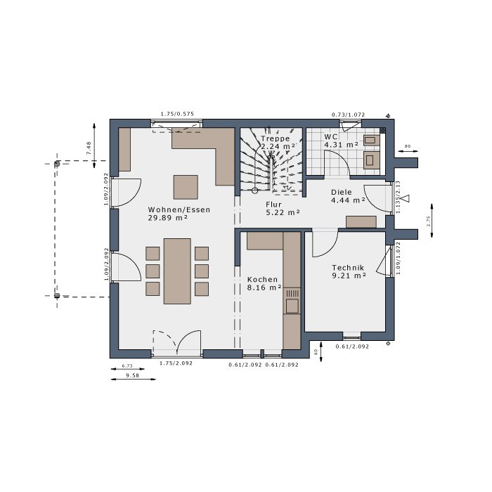 Einfamilienhaus zum Kauf provisionsfrei 564.000 € 5 Zimmer 120 m²<br/>Wohnfläche 499 m²<br/>Grundstück Unterhausen Lichtenstein 72805